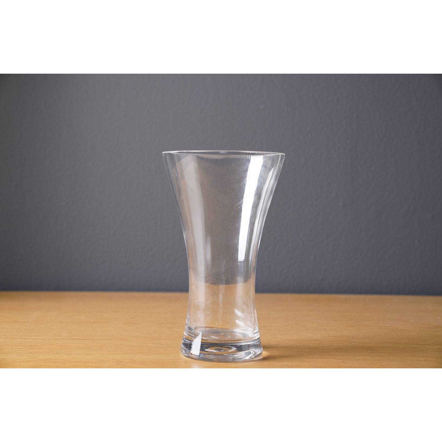 Martin Glass Vase Clear 13x9x20cm Martin Glass Vase Clear 13x9x20cm