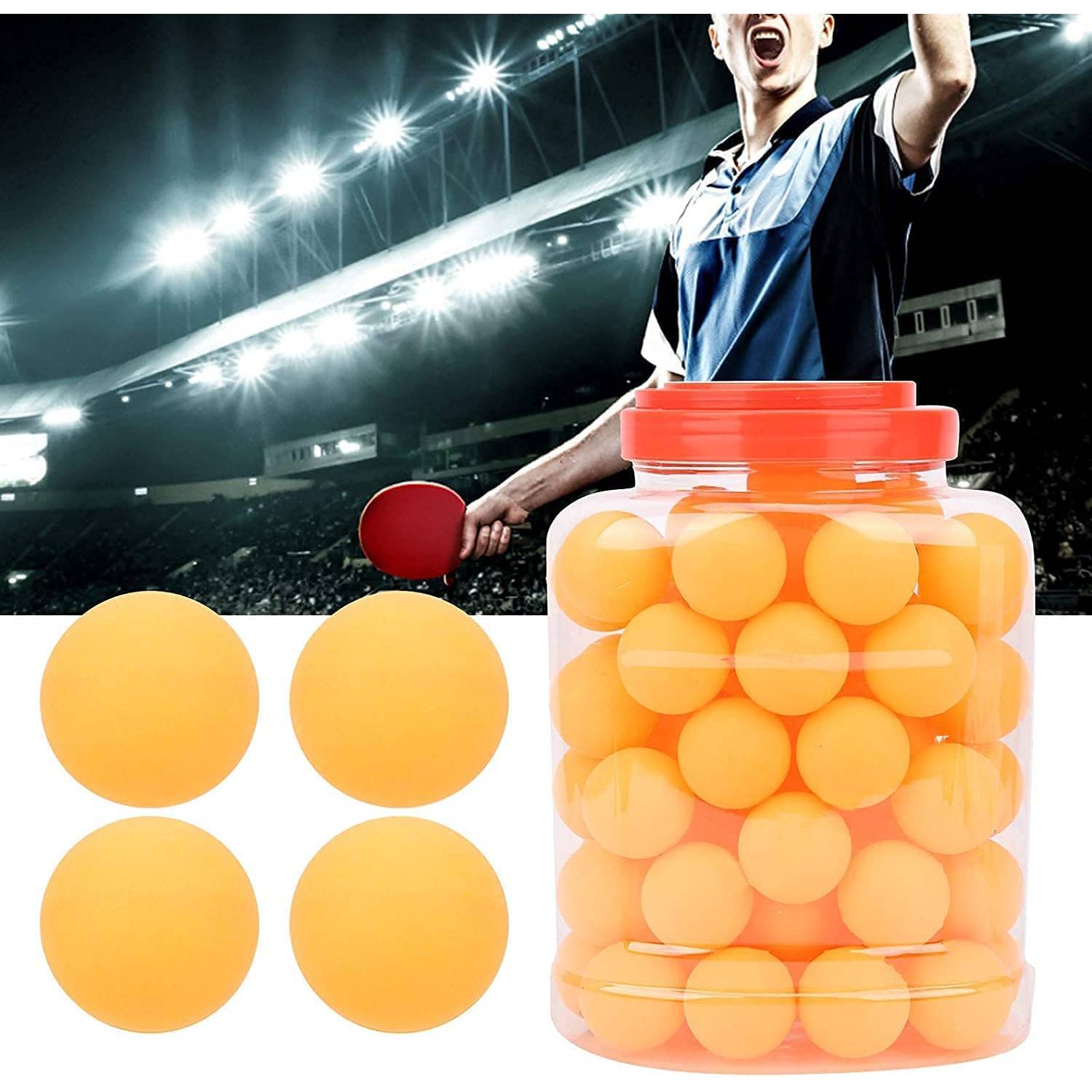 ULTIMAX 60 Pcs Table Tennis Balls Ping Pong Balls For Competition Training Professional Table Tennis Accessories Training Pong Balls Advanced Training Table Tennis Ball (Orange) ULTIMAX 60 Pcs Table Tennis Balls Ping Pong Balls For Competition Training Professional Table Tennis Accessories Training Pong Balls Advanced Training Table Tennis Ball (Orange)
