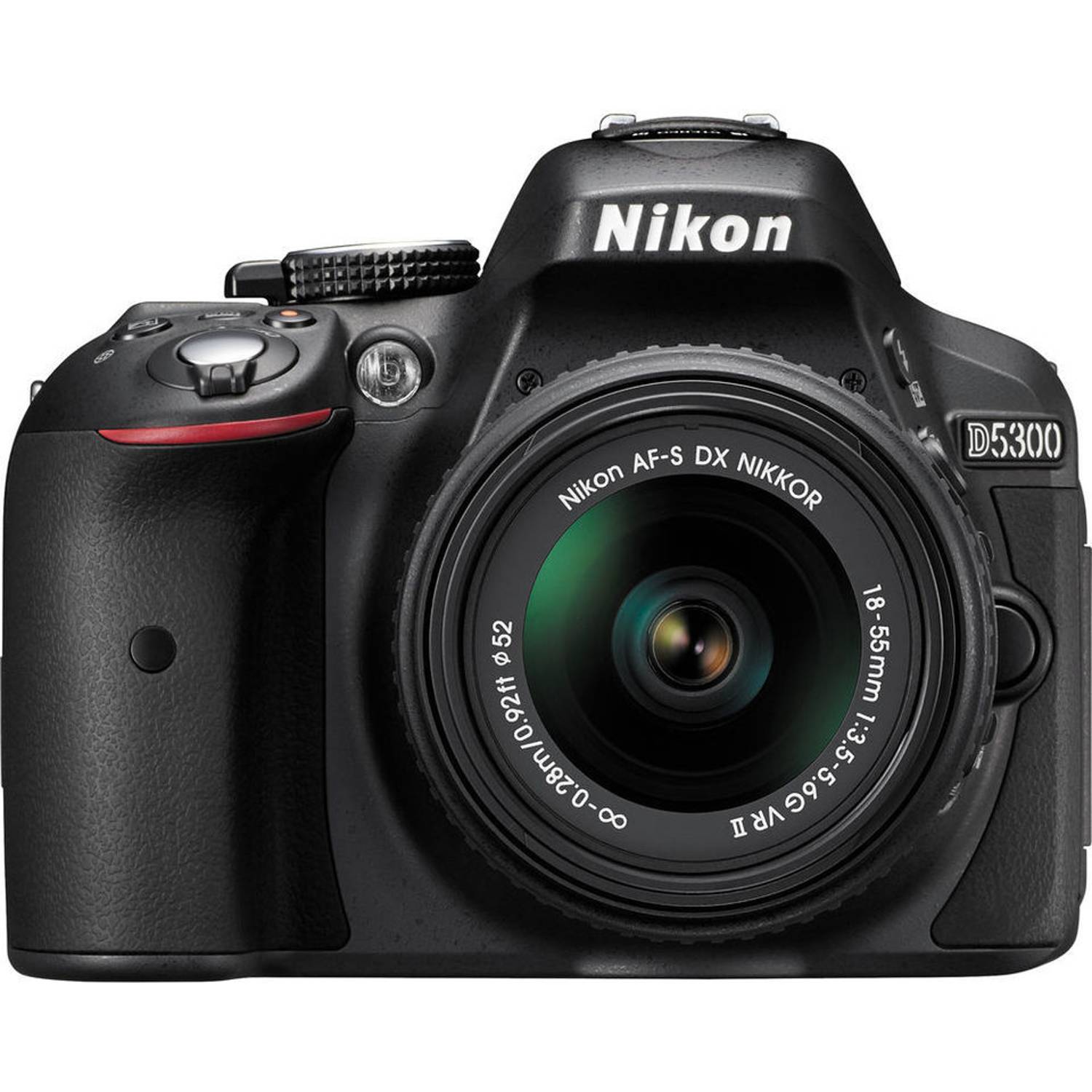 Nikon D5300 DSLR Camera Black Body + 18-55mm VR Lens + 55-200 VR Lens + School Voucher Nikon D5300 DSLR Camera Black Body + 18-55mm VR Lens + 55-200 VR Lens + School Voucher