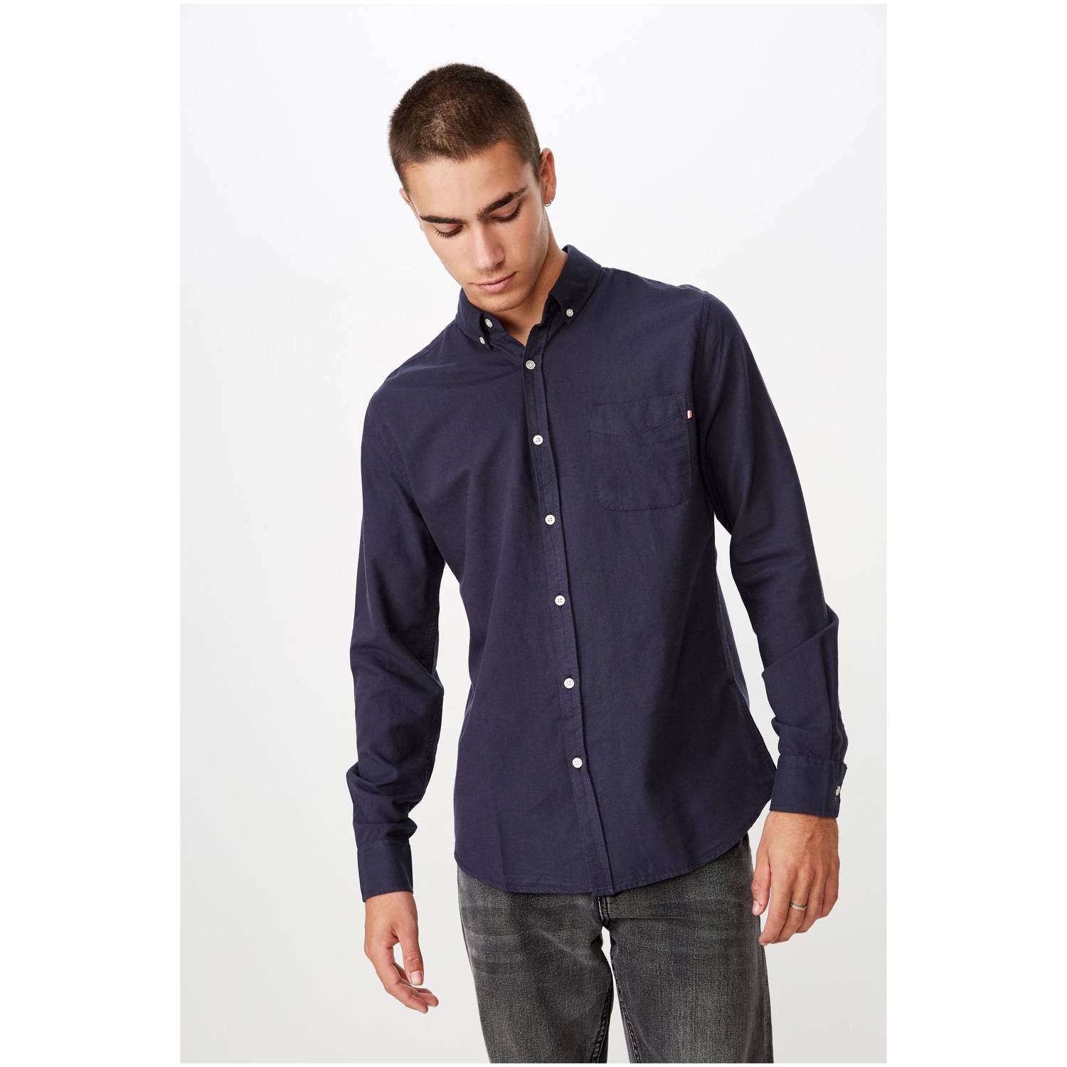 Cotton On Brunswick Shirt 3 Blue Small Cotton On Brunswick Shirt 3 Blue Small