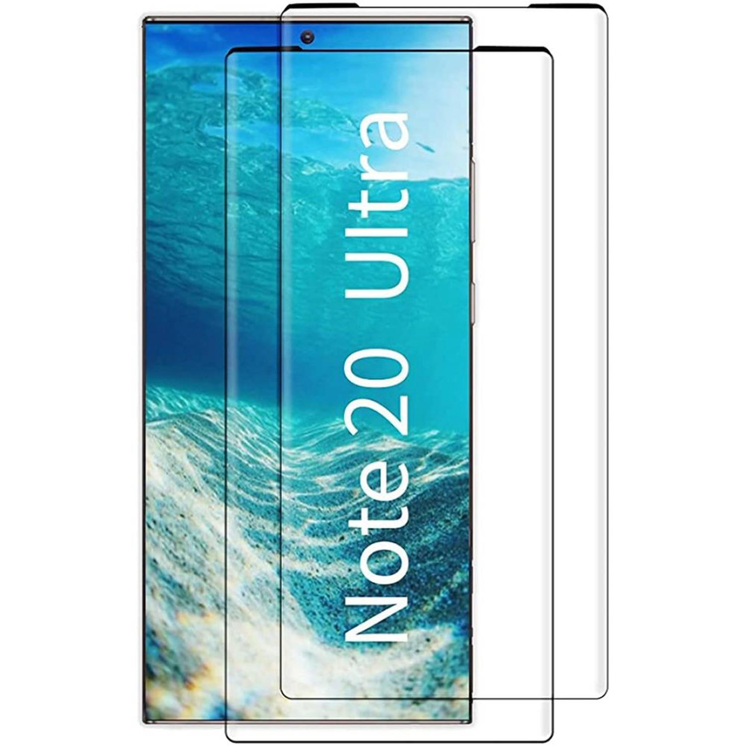 WaveWi Screen Protector With Lens Cover Case Clear Galaxy Note 20/Note 20 Ultra WaveWi Screen Protector With Lens Cover Case Clear Galaxy Note 20/Note 20 Ultra