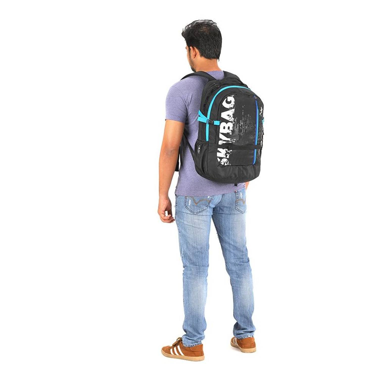 Skybags Komet Black College Laptop Backpack For Unisex 20inch Skybags Komet Black College Laptop Backpack For Unisex 20inch