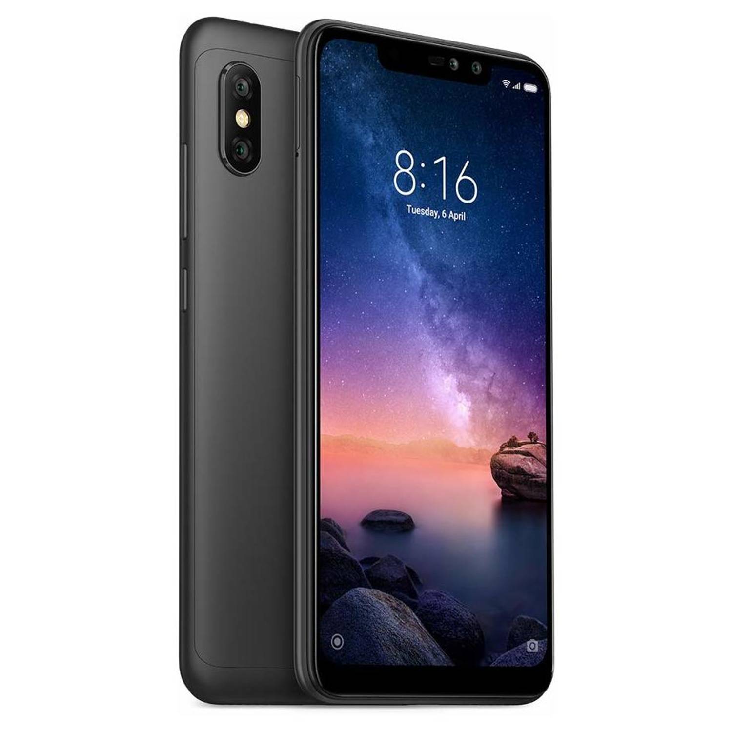 Xiaomi Redmi Note6 Pro 64GB Black 4G LTE Dual Sim Smartphone Xiaomi Redmi Note6 Pro 64GB Black 4G LTE Dual Sim Smartphone