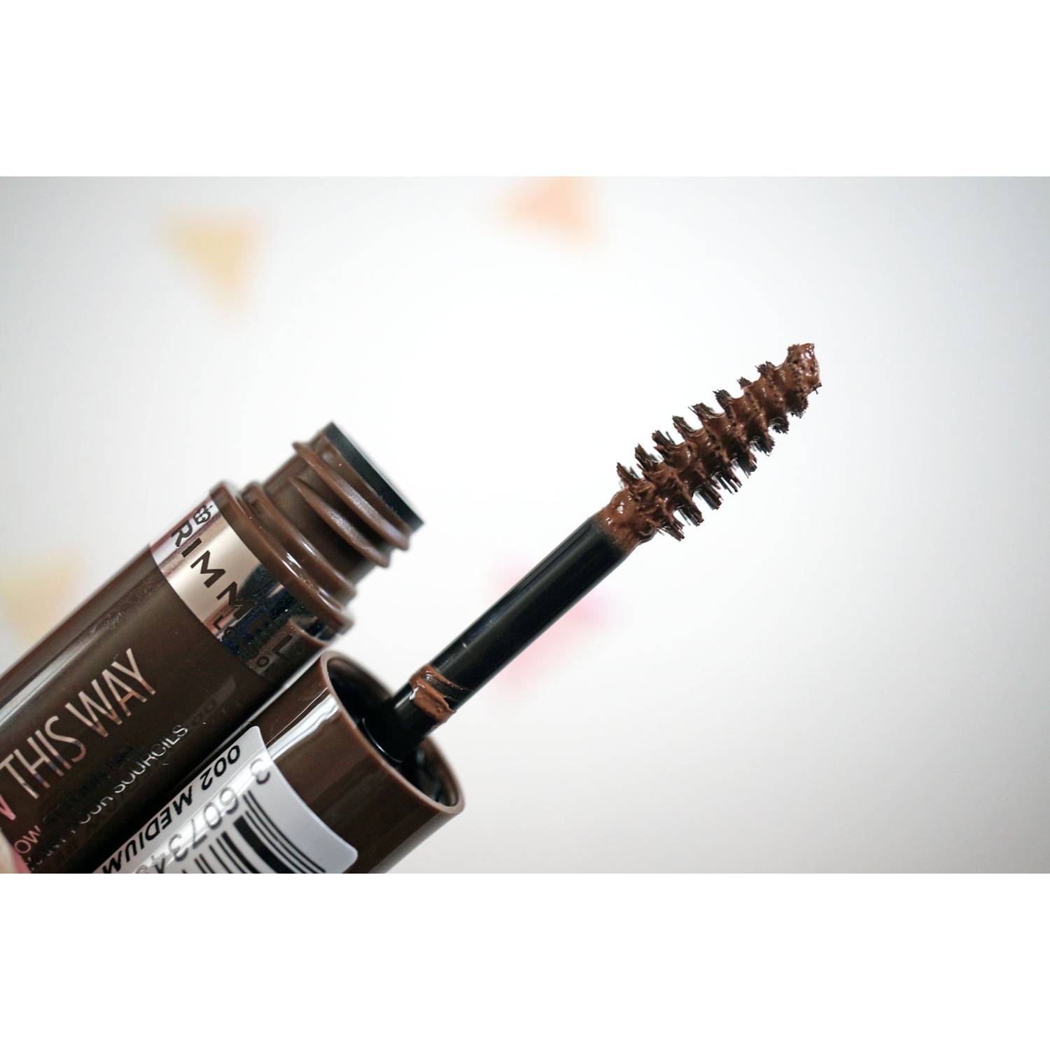 Rimmel London 8002 Brow This Way Eyebrow gel with Argan Oil Medium Brown Rimmel London 8002 Brow This Way Eyebrow gel with Argan Oil Medium Brown