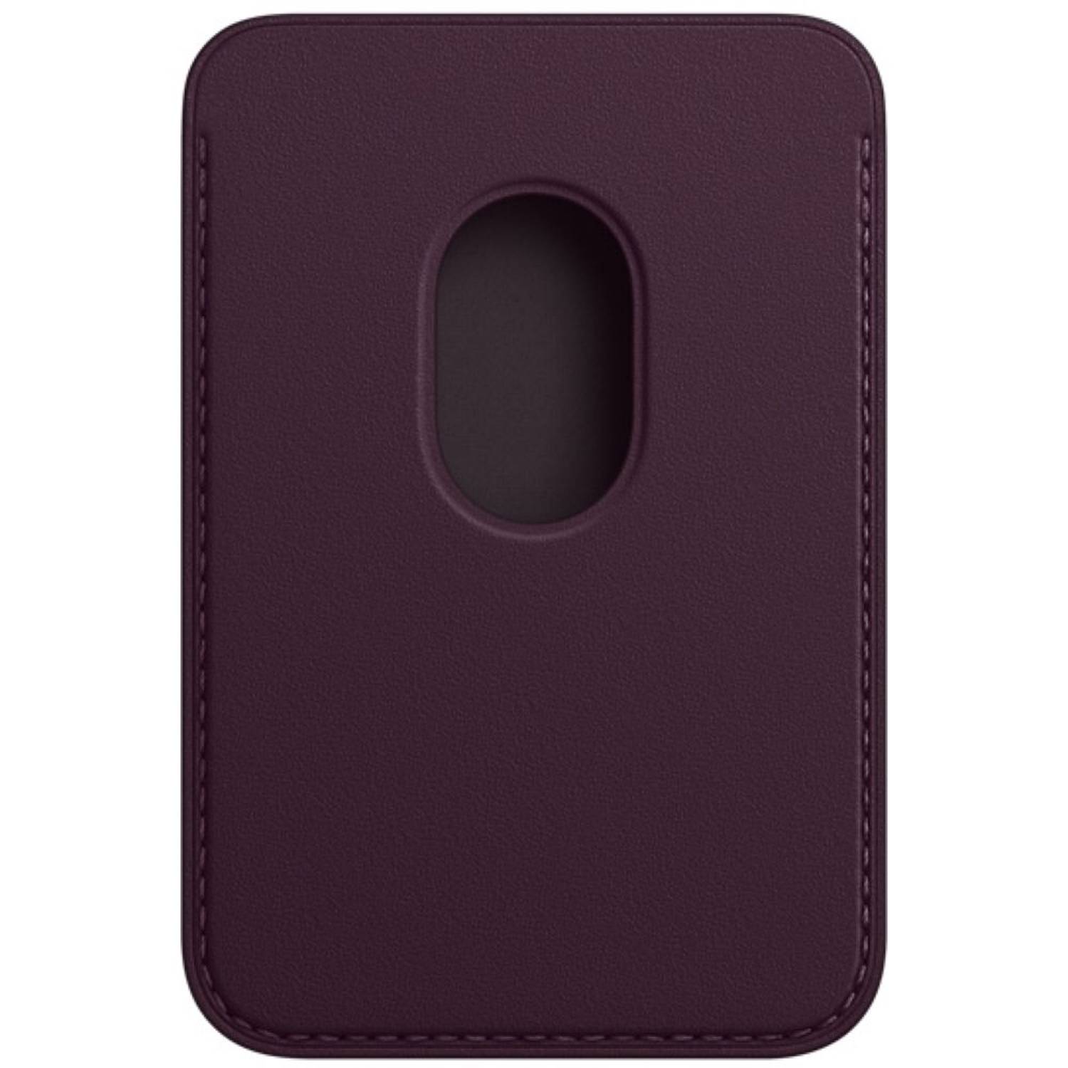 Apple Leather Wallet with MagSafe Dark Cherry iPhone Apple Leather Wallet with MagSafe Dark Cherry iPhone