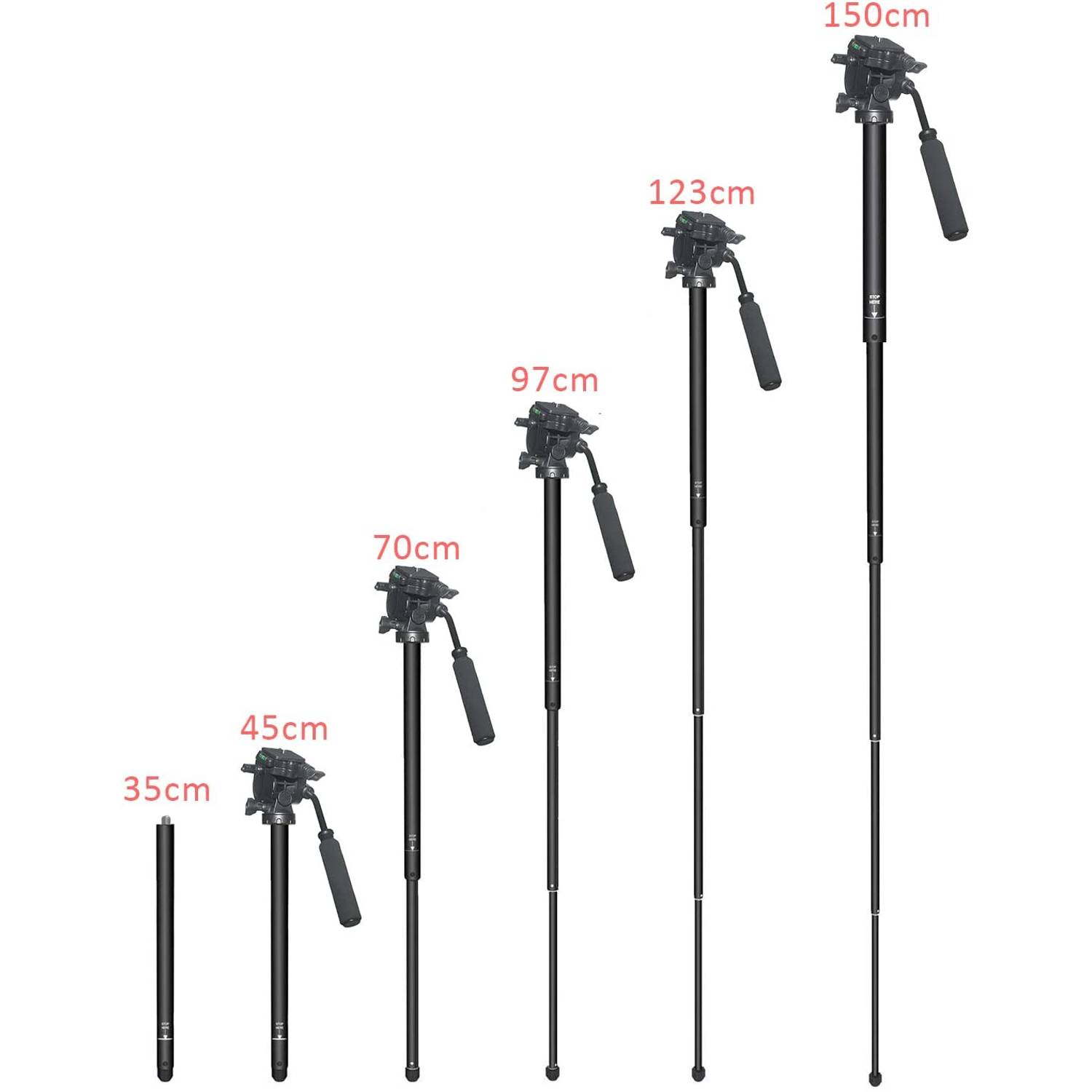 Coopic Cp Vt-05 Ii Foldable Tripod With Max Height 165cm/65inch Removable Monopod With Horizontal Fluid Pan Head For Camera And Camcorder Photography Load Up To 5kg. Coopic Cp Vt-05 Ii Foldable Tripod With Max Height 165cm/65inch Removable Monopod With Horizontal Fluid Pan Head For Camera And Camcorder Photography Load Up To 5kg.
