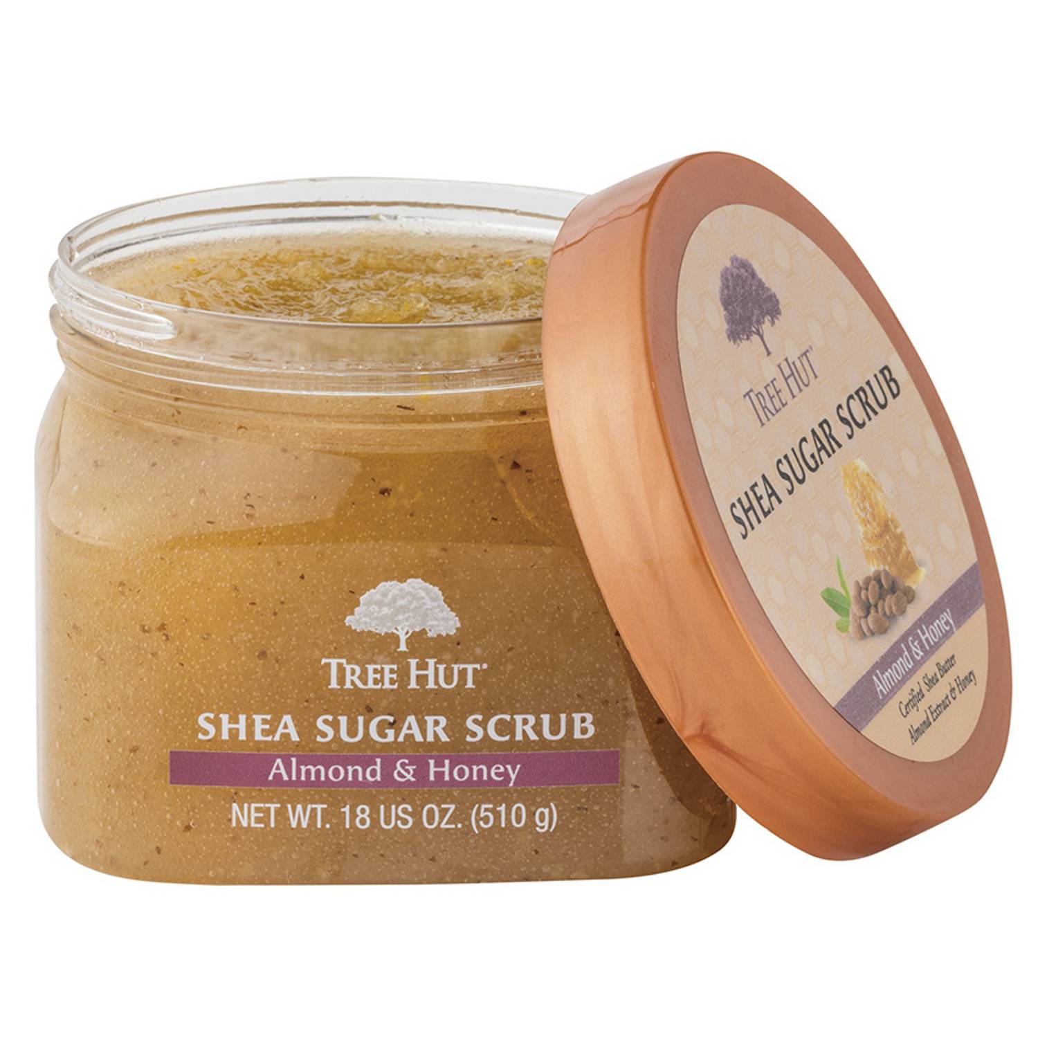 Tree Hut Shea Sugar Scrub Almond & Honey 510gm Tree Hut Shea Sugar Scrub Almond & Honey 510gm