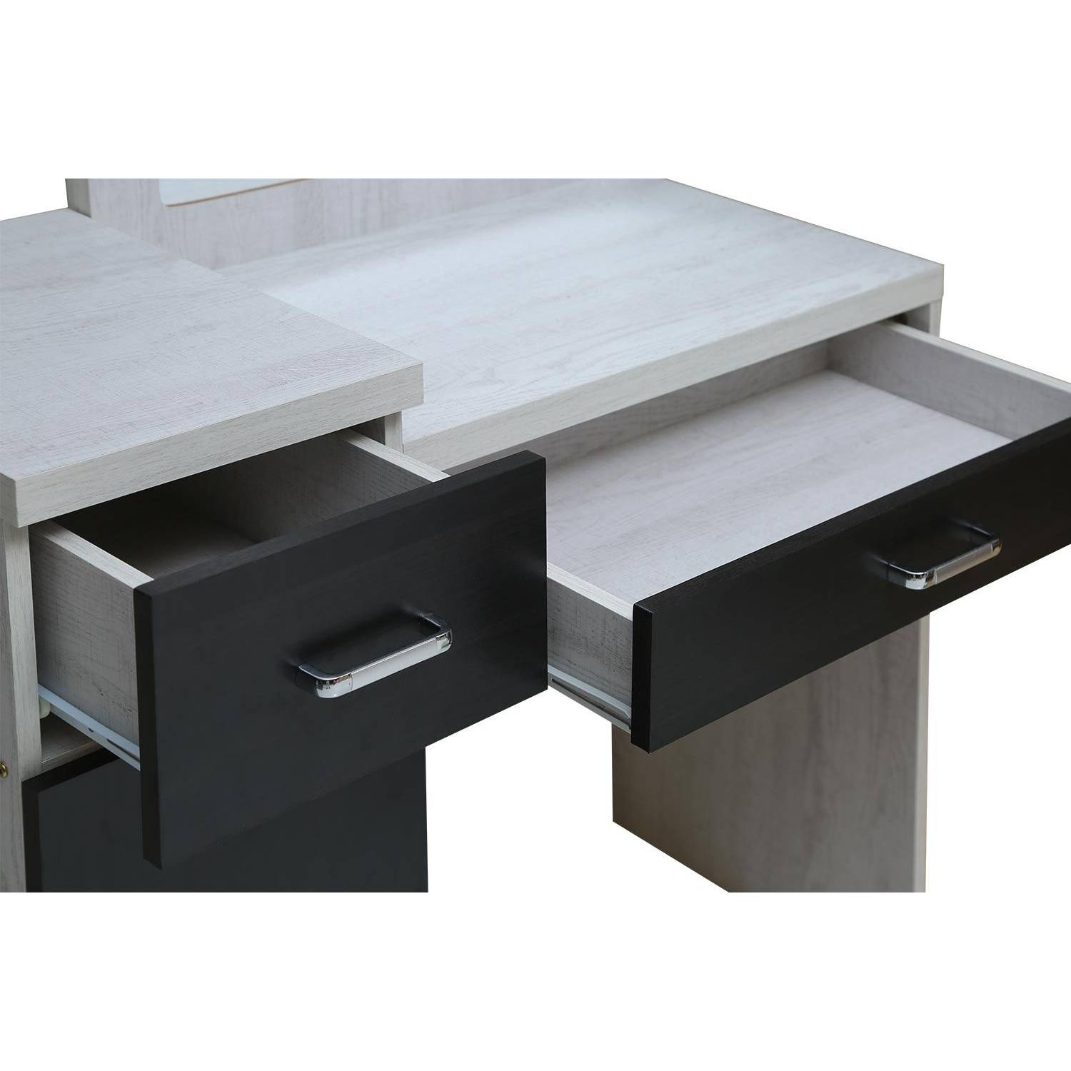 Pan Emirates Decasta Dresser With Mirror White Pan Emirates Decasta Dresser With Mirror White