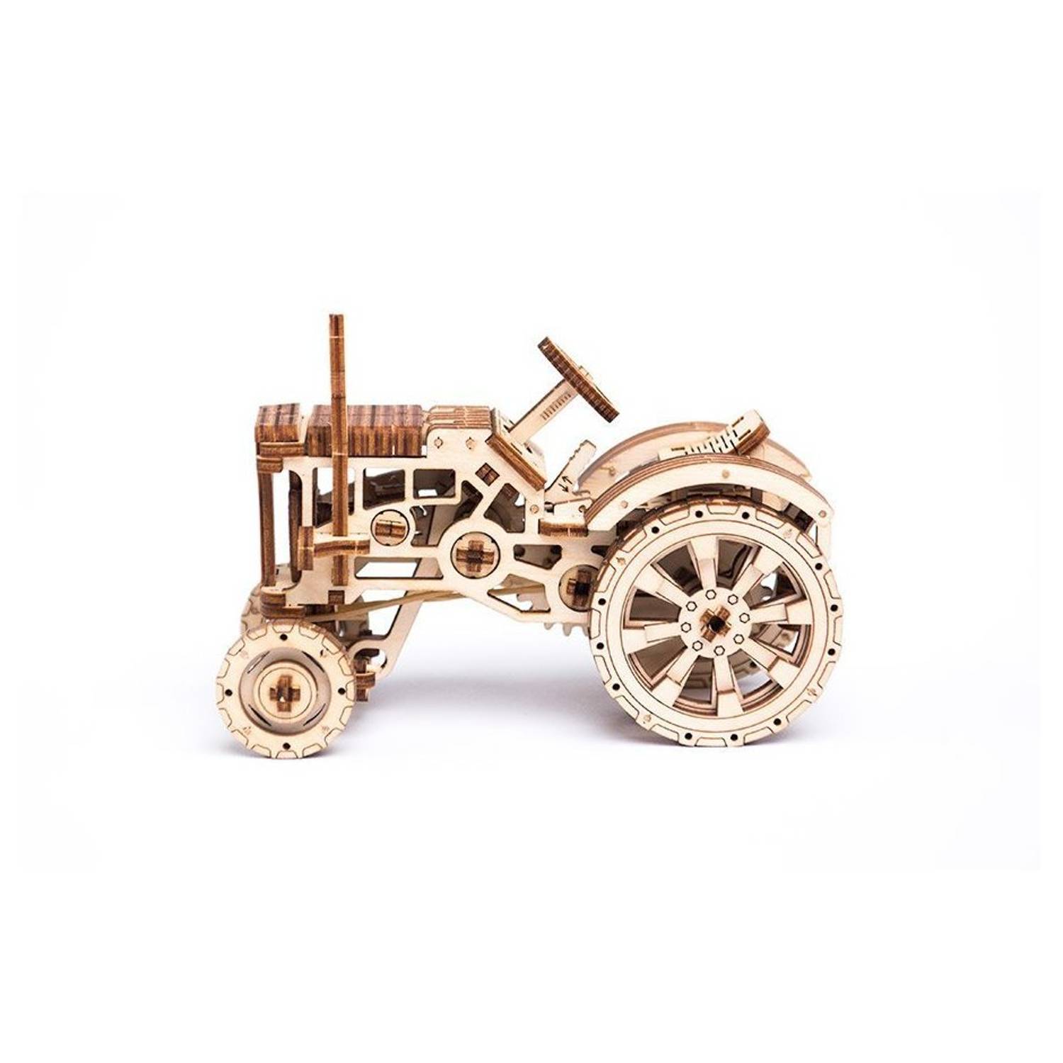 Wooden City 3D Wooden Tractor Model Wooden City 3D Wooden Tractor Model