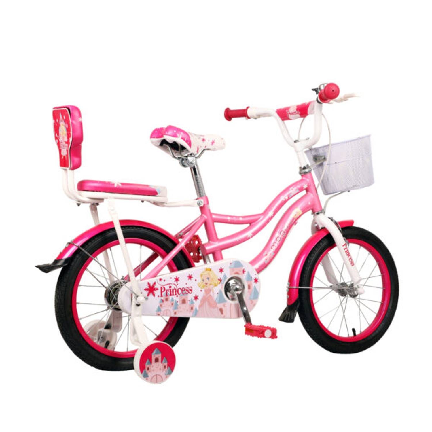Mogoo Princess Girls Bike 16 Inch Light Pink Mogoo Princess Girls Bike 16 Inch Light Pink