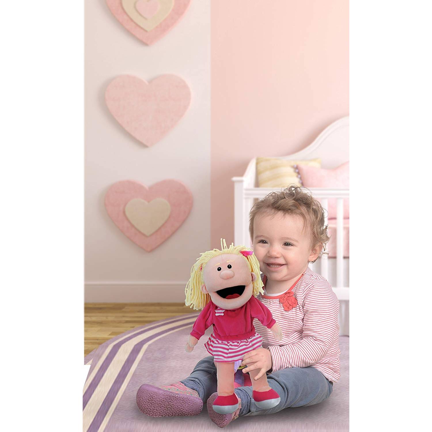 Fiesta Crafts T-2420 Hand Puppet Girl moving mouth Fiesta Crafts T-2420 Hand Puppet Girl moving mouth