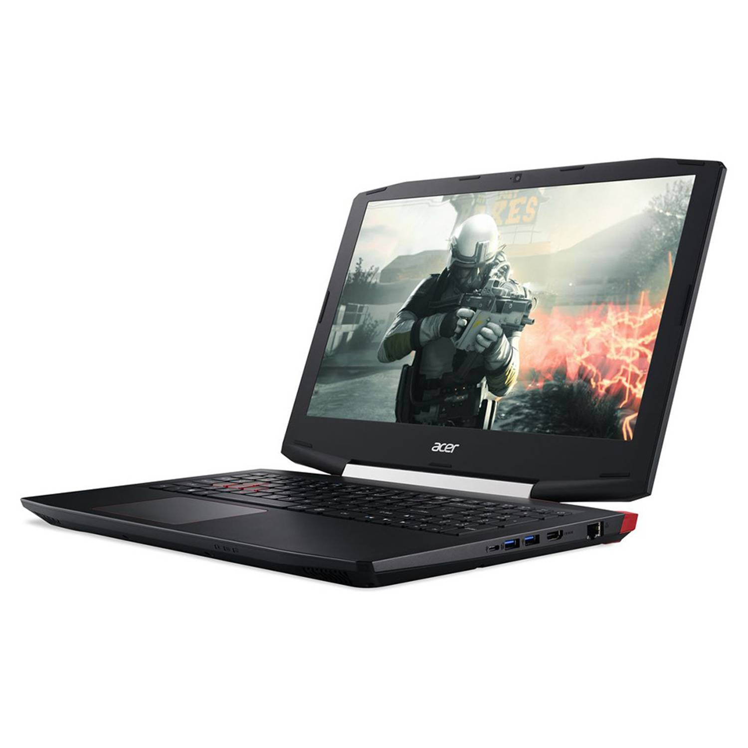 Acer Aspire VX5-591G-74BY Gaming Laptop - Core i7 2.8GHz 16GB 1TB+128GB 4GB Win10 15.6inch FHD Black Acer Aspire VX5-591G-74BY Gaming Laptop - Core i7 2.8GHz 16GB 1TB+128GB 4GB Win10 15.6inch FHD Black