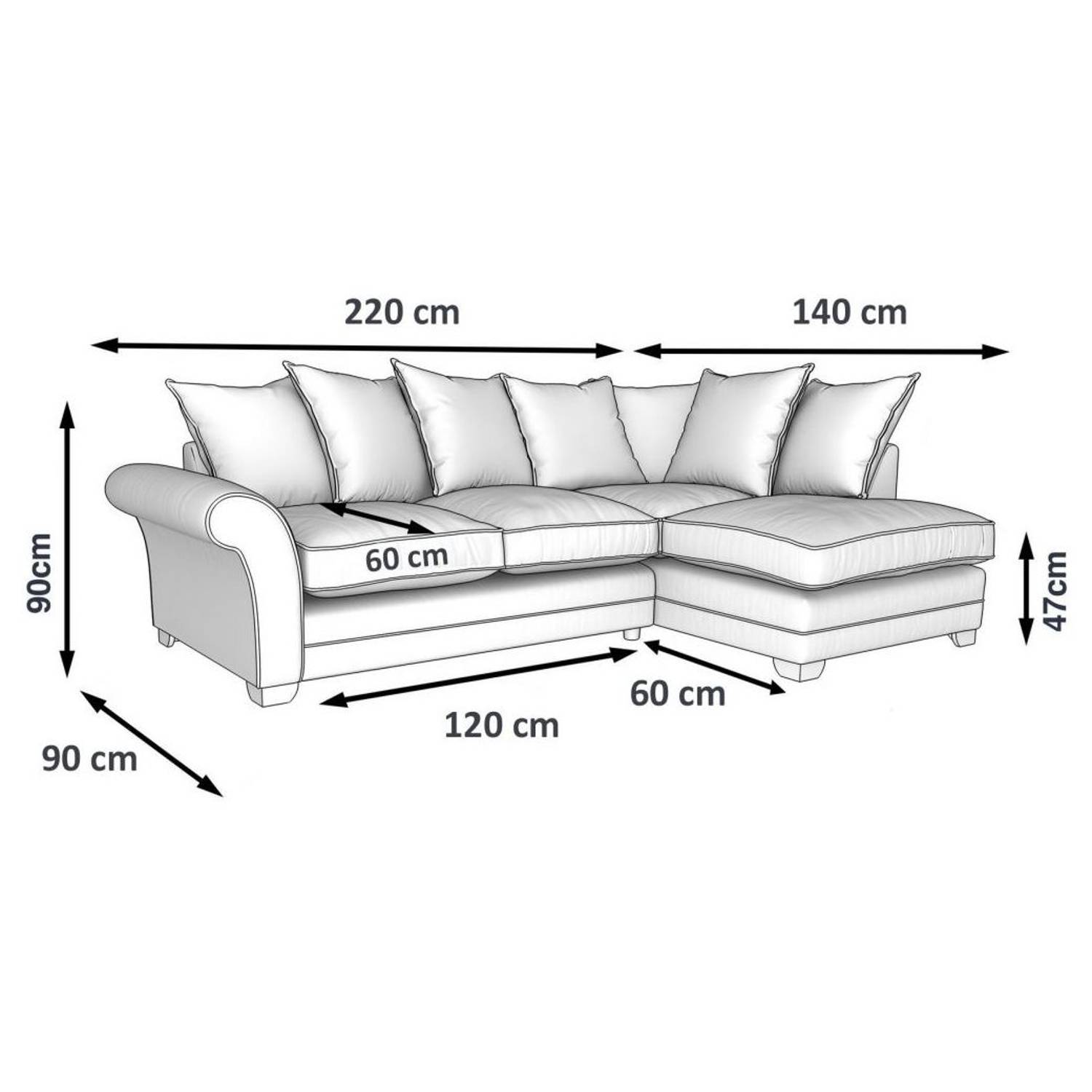 Galaxy Design Elliott Series L Shape Sofa Turquoise Galaxy Design Elliott Series L Shape Sofa Turquoise