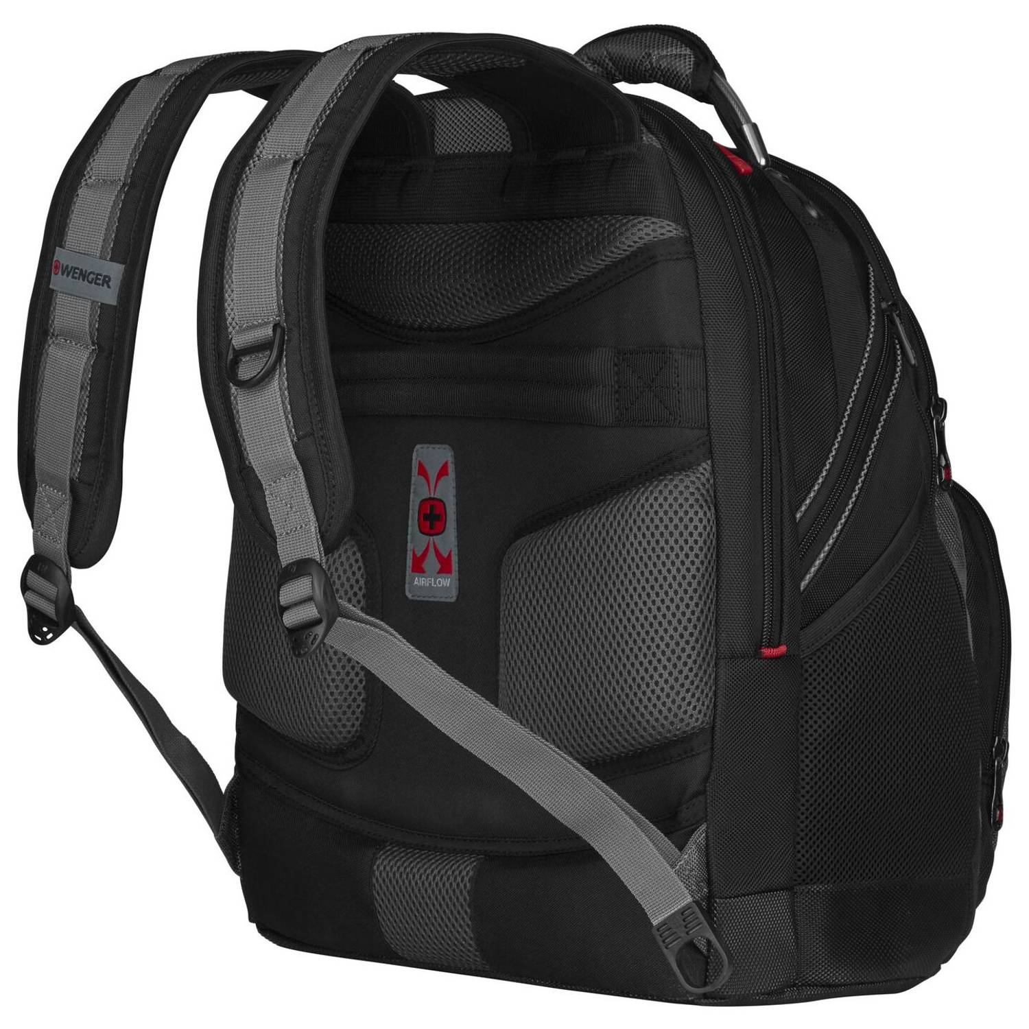 Wenger SYNERGY 16 inch Computer Backpack Grey/Black Wenger SYNERGY 16 inch Computer Backpack Grey/Black