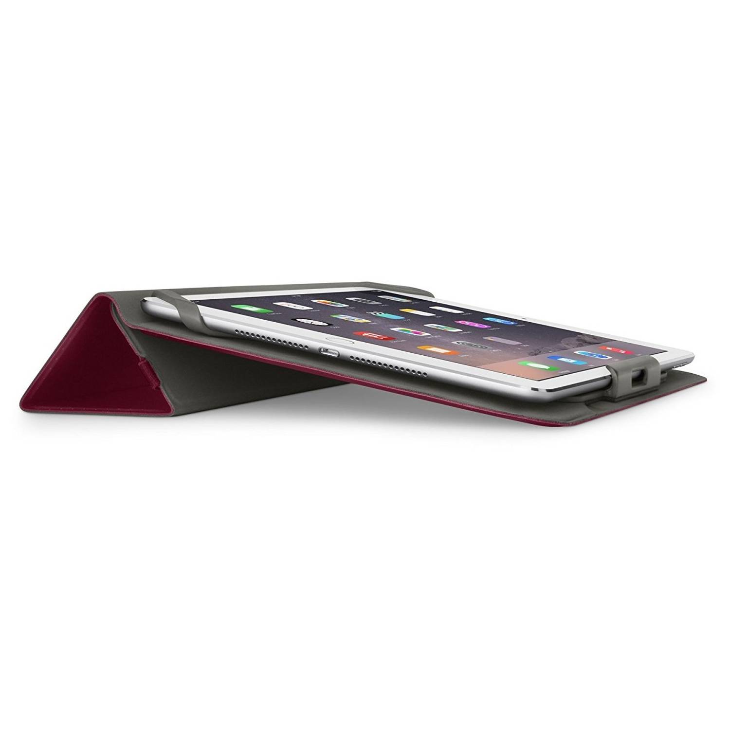 Belkin Trifold Folio Case For IPad Air/IPad Air2 Garnet F7N319btC03 Belkin Trifold Folio Case For IPad Air/IPad Air2 Garnet F7N319btC03