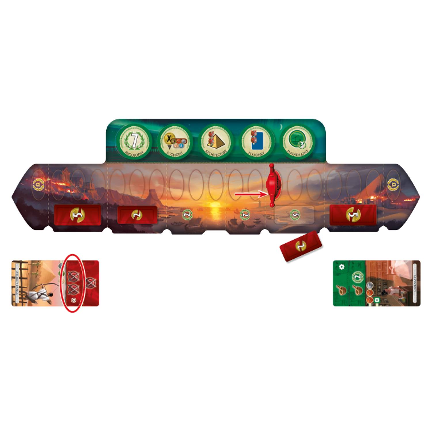 Repos Production 7 Wonders Duel Base Game Repos Production 7 Wonders Duel Base Game