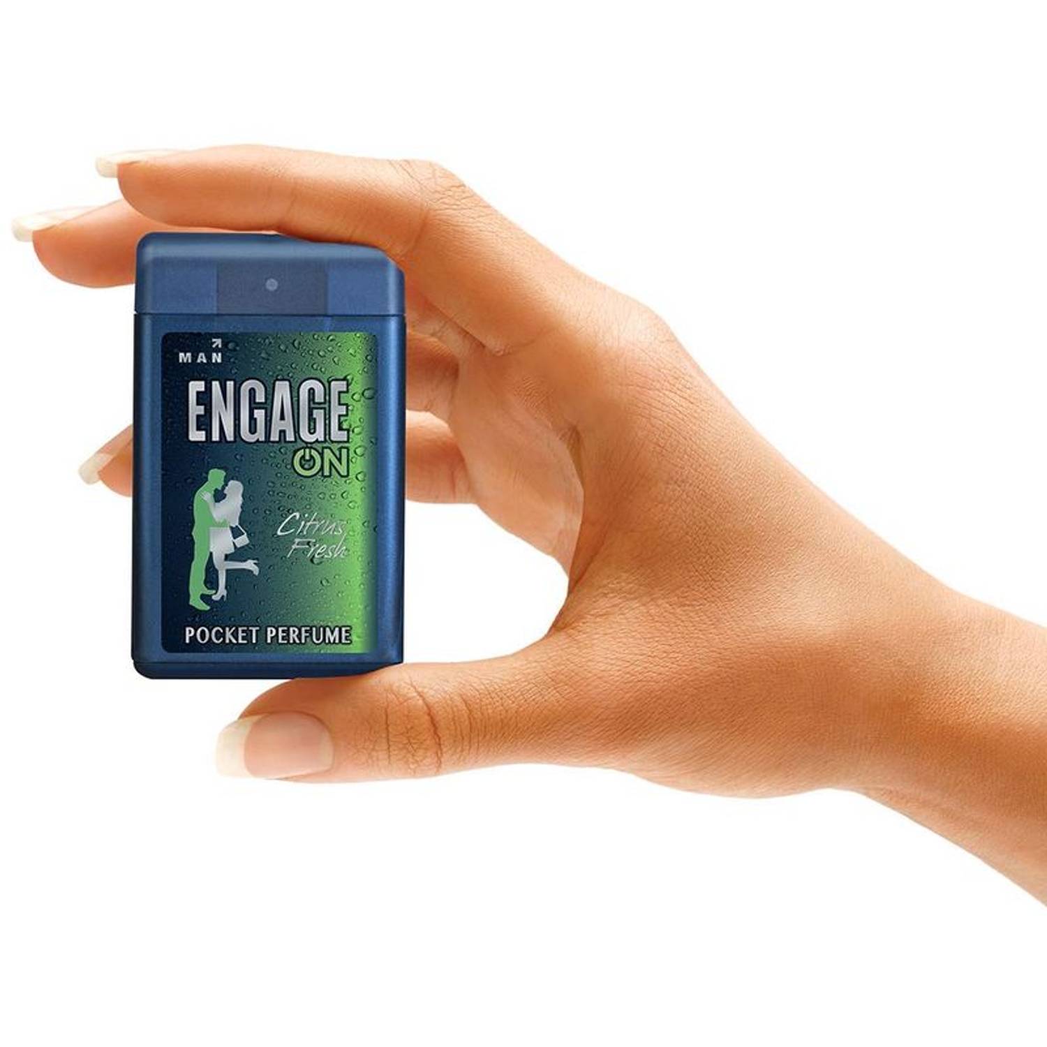 Engage On Citrus Pocket Perfume For Men 18.4ml Engage On Citrus Pocket Perfume For Men 18.4ml