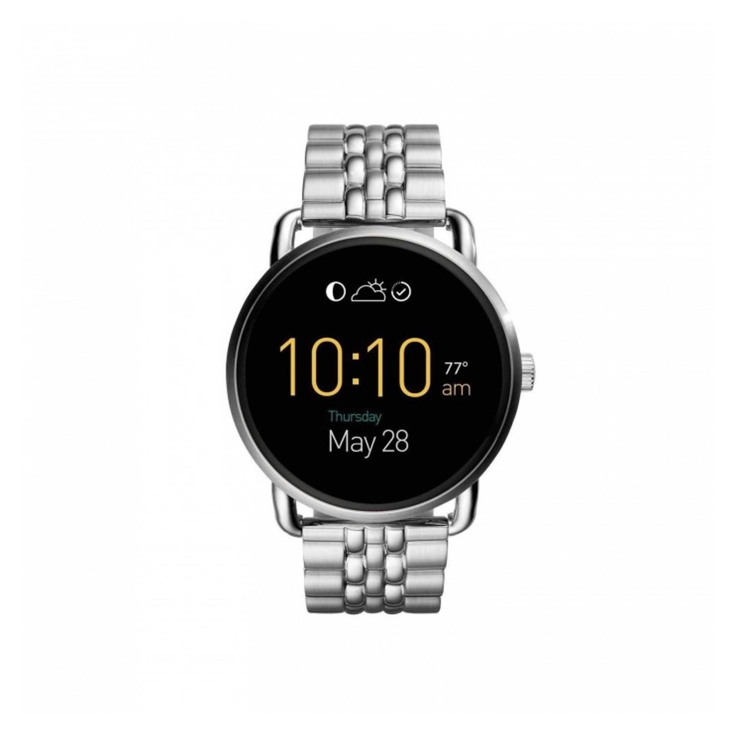 Fossil Q Wander Stainless Steel Smart Watch Women Fossil Q Wander Stainless Steel Smart Watch Women