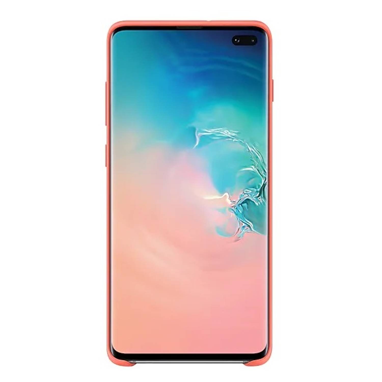 Samsung Silicon Cover Berry Pink For Samsung Galaxy S10 Plus Samsung Silicon Cover Berry Pink For Samsung Galaxy S10 Plus