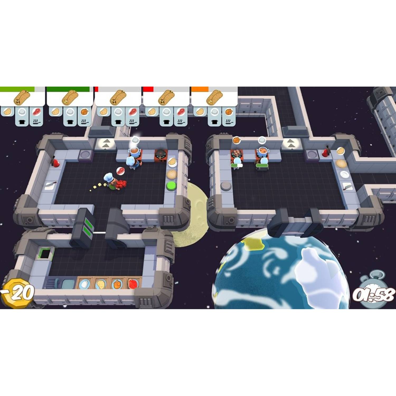 Nintendo Switch Overcooked Game Nintendo Switch Overcooked Game