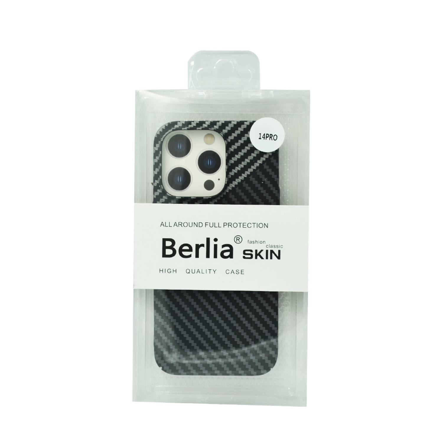Berlia Kelvar Case For iPhone 14 Pro Black Berlia Kelvar Case For iPhone 14 Pro Black