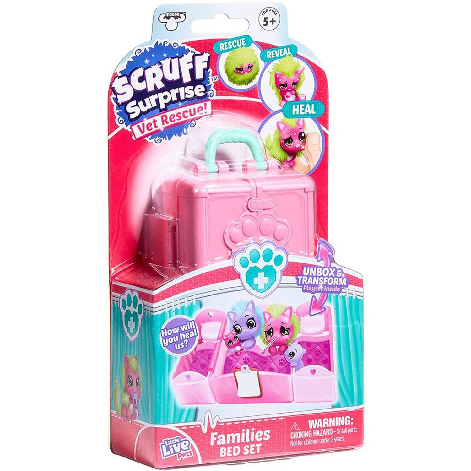 Scruff A Luvs 630996300831 Surprise Vet Rescue Cat Family Bed Set Scruff A Luvs 630996300831 Surprise Vet Rescue Cat Family Bed Set