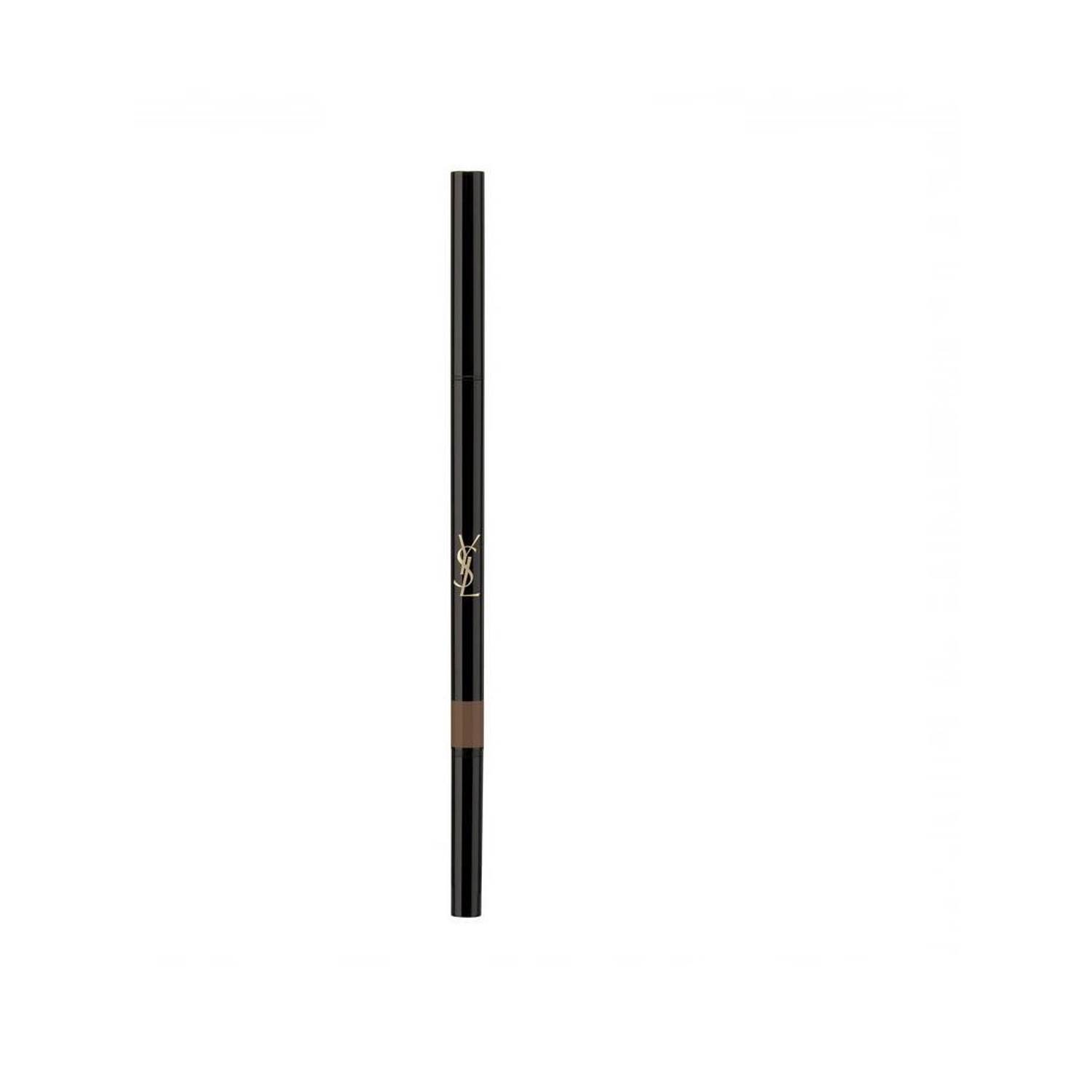 Yves Saint Laurent Couture Brow Slim Eyebrow Pencil Waterproof #2 Brun Cendre 0.05gm Yves Saint Laurent Couture Brow Slim Eyebrow Pencil Waterproof #2 Brun Cendre 0.05gm