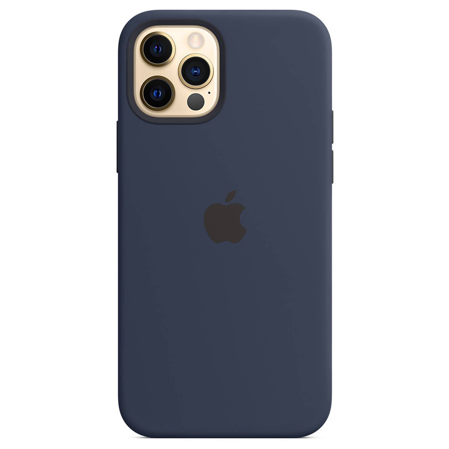 Apple iPhone 12 | 12 Pro Silicone Case with MagSafe - Deep Navy Apple iPhone 12 | 12 Pro Silicone Case with MagSafe - Deep Navy