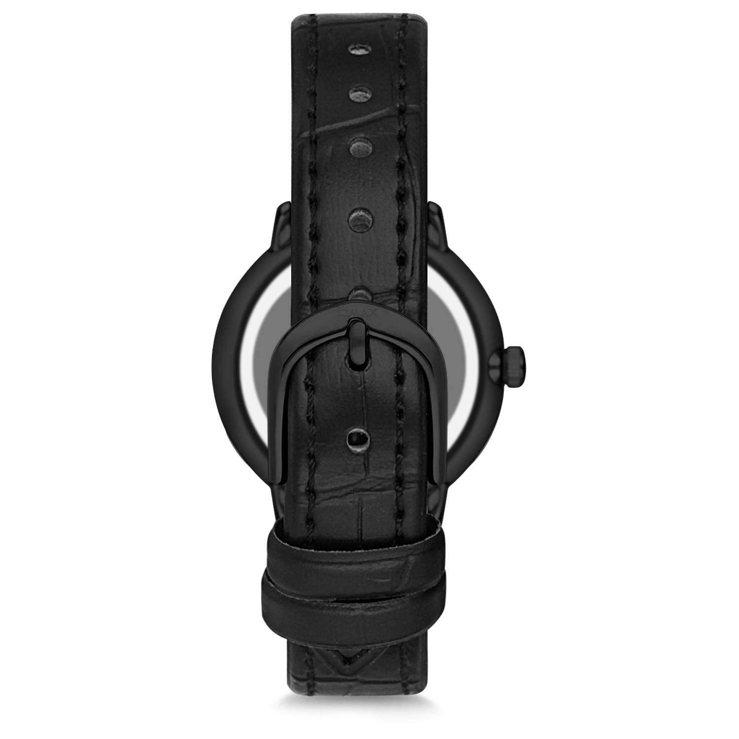 Omax Dome Series Black Leather Analog Watch For Women DCD002M22I Omax Dome Series Black Leather Analog Watch For Women DCD002M22I