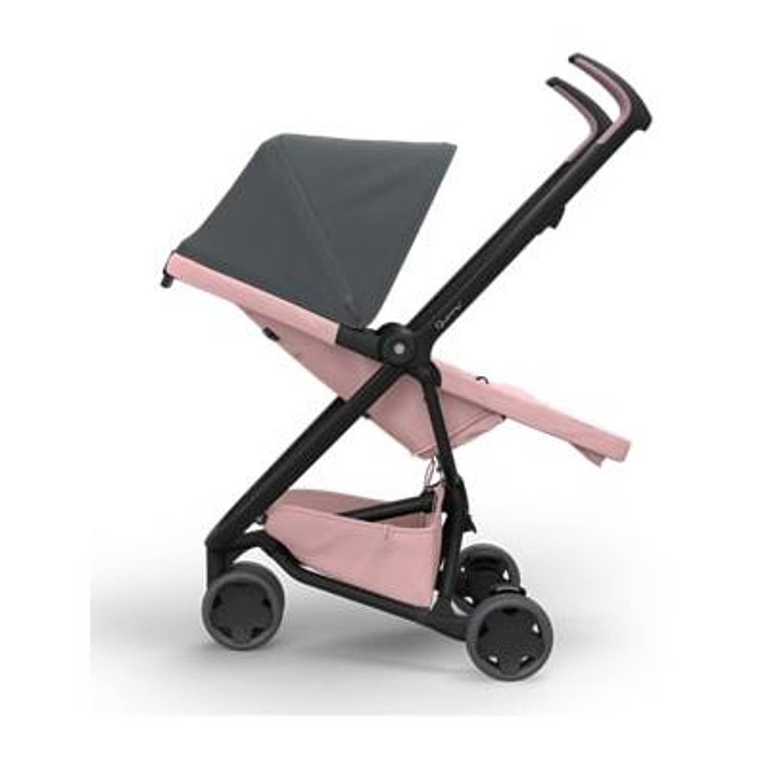 Quinny Zapp Flex Stroller Graphite On Blush Quinny Zapp Flex Stroller Graphite On Blush