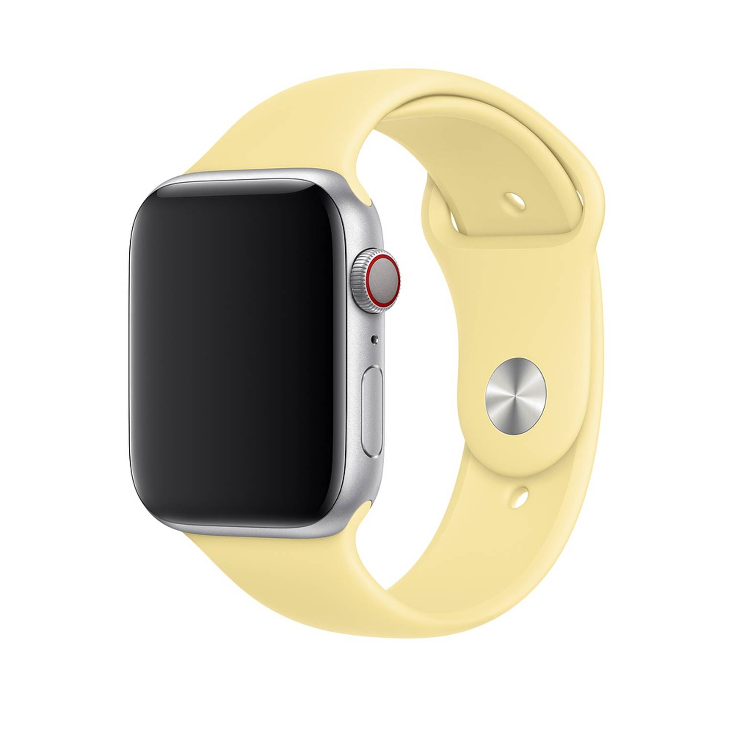 Apple 44mm Lemon Cream Sport Band - S/M & M/L Apple 44mm Lemon Cream Sport Band - S/M & M/L