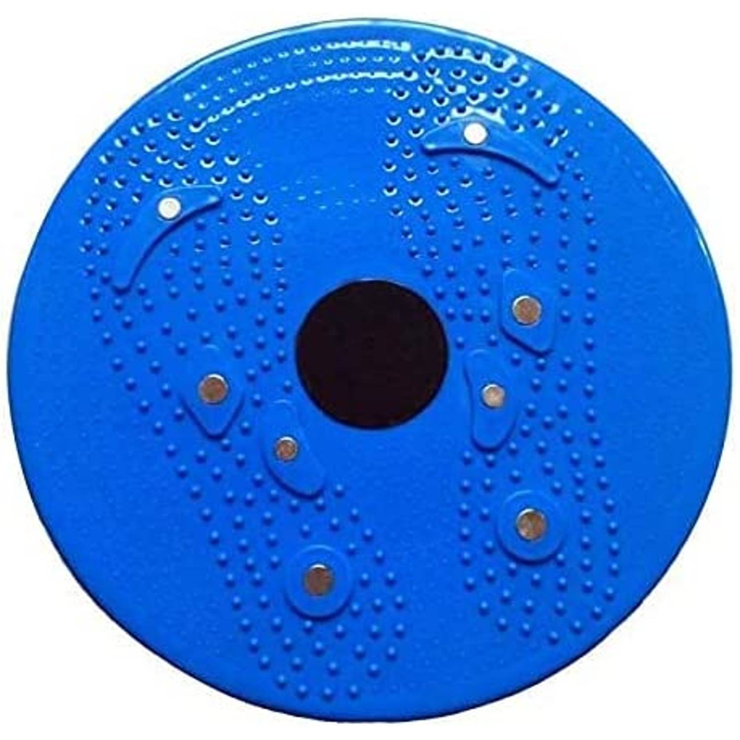 ULTIMAX Magnetic waist twister fitness equipment indoor sports yoga waist twisted disk balance board Waist Twisting Disc Board Rotating Base for Hips and Stomach - Blue ULTIMAX Magnetic waist twister fitness equipment indoor sports yoga waist twisted disk balance board Waist Twisting Disc Board Rotating Base for Hips and Stomach - Blue