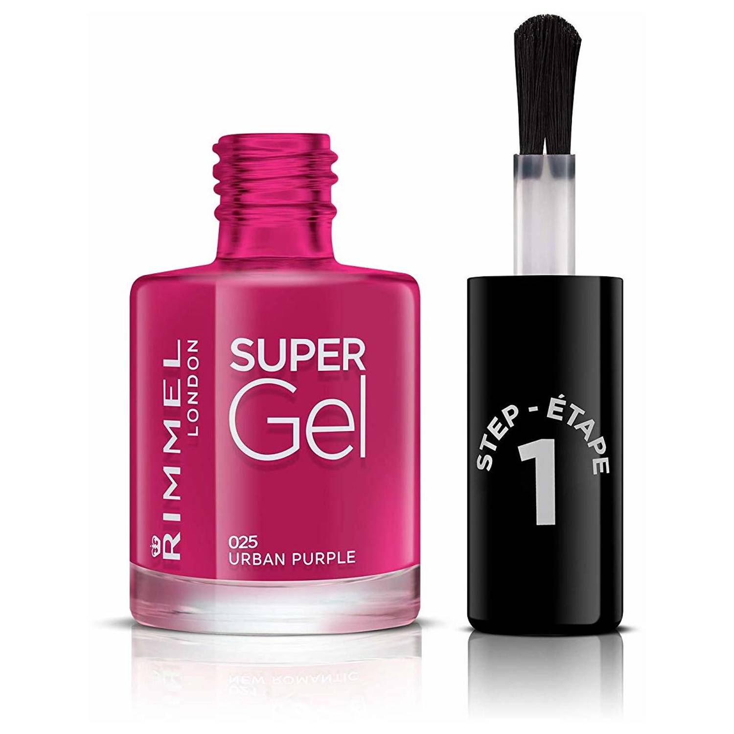 Rimmel London Super Gel Nail Polish Urban Purple Rimmel London Super Gel Nail Polish Urban Purple