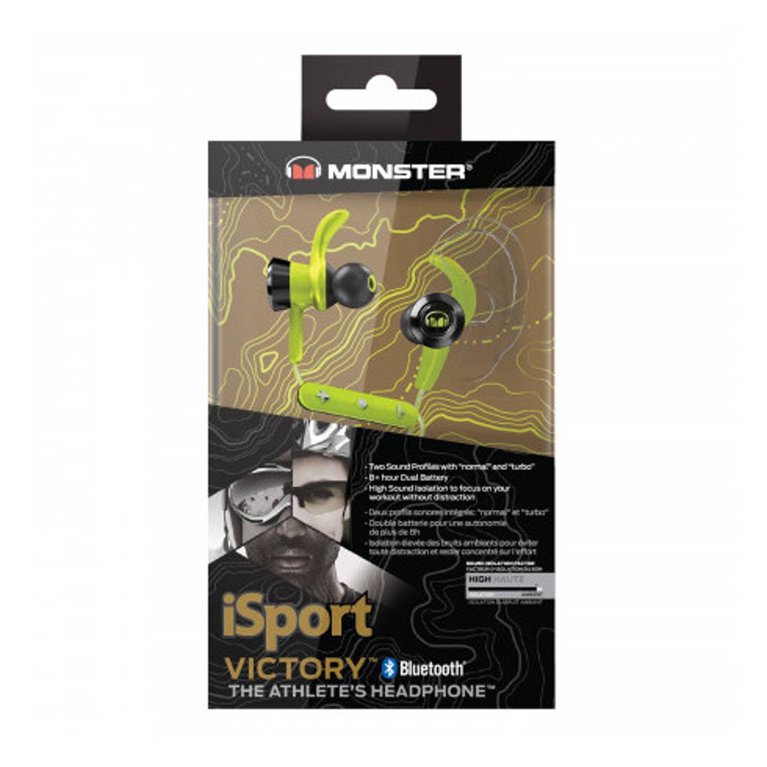 Monster 13708600 iSport Victory In-Ear Bluetooth Sport Headphones Green Monster 13708600 iSport Victory In-Ear Bluetooth Sport Headphones Green