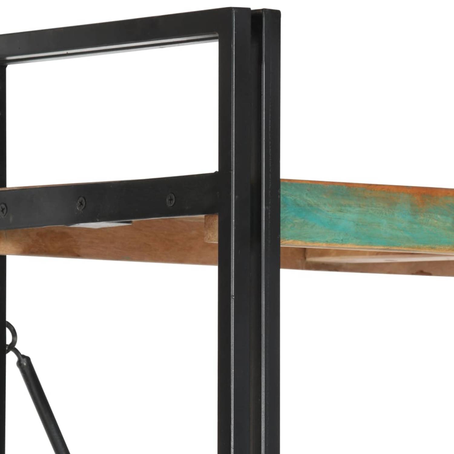 vidaXL 5-Tier Bookcase 90x30x180 cm Solid Reclaimed Wood vidaXL 5-Tier Bookcase 90x30x180 cm Solid Reclaimed Wood