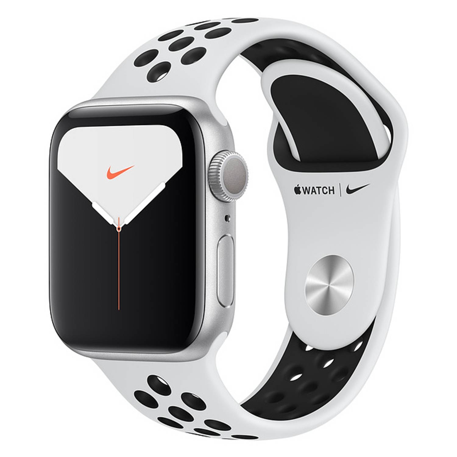 Apple Watch Nike Series 5 GPS + Cellular 40mm Silver Aluminium Case with Pure Platinum/Black Nike Sport Band Pre order Apple Watch Nike Series 5 GPS + Cellular 40mm Silver Aluminium Case with Pure Platinum/Black Nike Sport Band Pre order