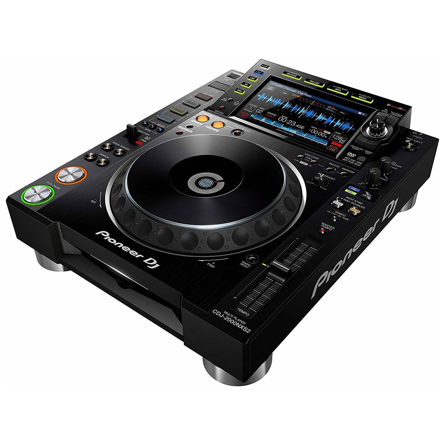 Pioneer DJ Professional CD Multiplayer Black CDJ2000NXS2 Pioneer DJ Professional CD Multiplayer Black CDJ2000NXS2