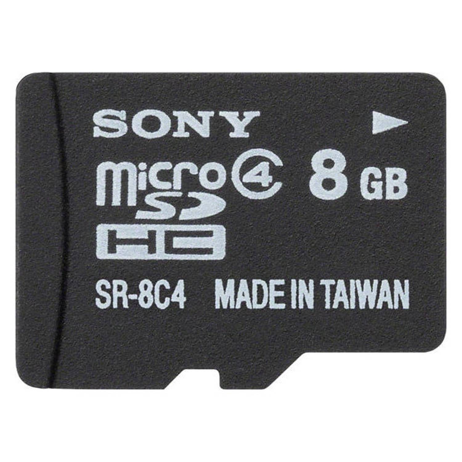 Sony SR8A4T1 micro SD Card 8GB Class4 Sony SR8A4T1 micro SD Card 8GB Class4