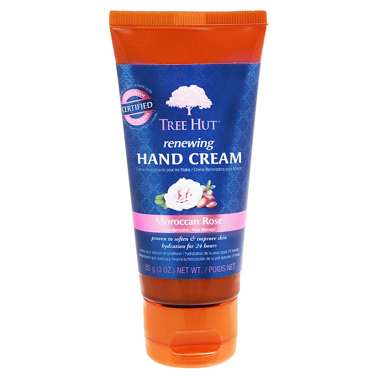 Tree Hut Renewing Hand Cream Morrocan Rose 85gm Tree Hut Renewing Hand Cream Morrocan Rose 85gm