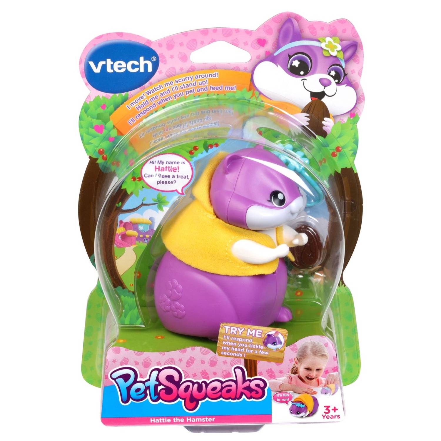 Vtech Petsqueaks Hattie The Hamster Toy Vtech Petsqueaks Hattie The Hamster Toy