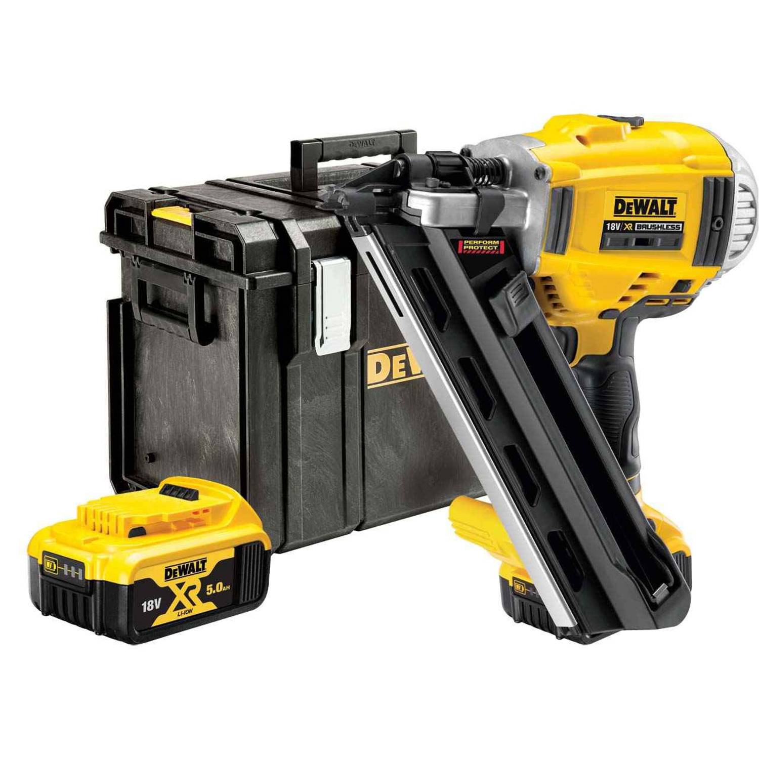 DeWALT 18V XR Li-Ion Bushless 2 Speed Framing Nailer DCN692P2-QW DeWALT 18V XR Li-Ion Bushless 2 Speed Framing Nailer DCN692P2-QW