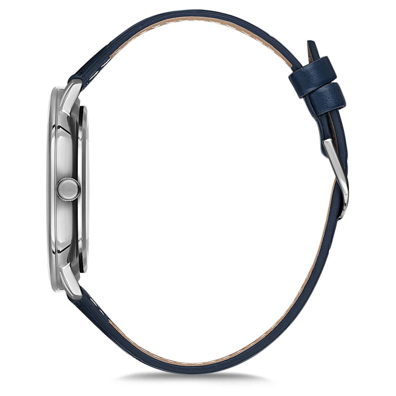 Omax Dome Series Blue Leather Analog Watch For Men DC001P64I Omax Dome Series Blue Leather Analog Watch For Men DC001P64I