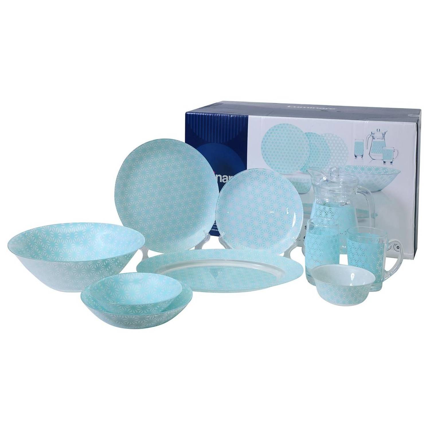 Pan Emirates Simply Soleil 46pcs Dinner Set Clear Pan Emirates Simply Soleil 46pcs Dinner Set Clear