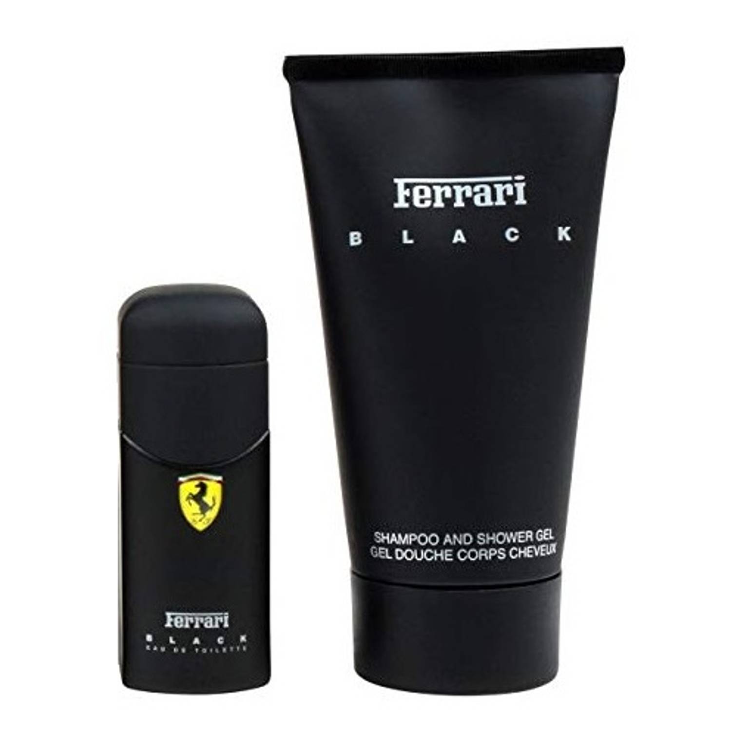 Ferrari Black 30ml Eau de Toilette + 150ml Shower Gel Gift Set Ferrari Black 30ml Eau de Toilette + 150ml Shower Gel Gift Set