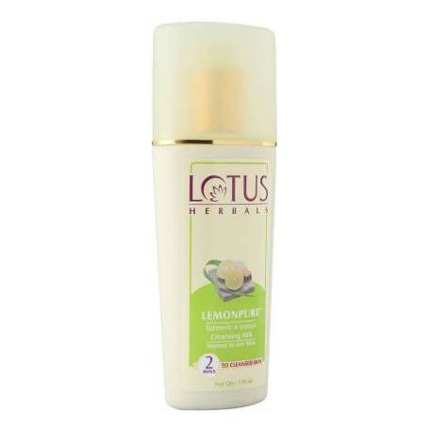 Lotus Herbals Lemonpure Turm & Lemon Cleansing Milk 170ml Lotus Herbals Lemonpure Turm & Lemon Cleansing Milk 170ml