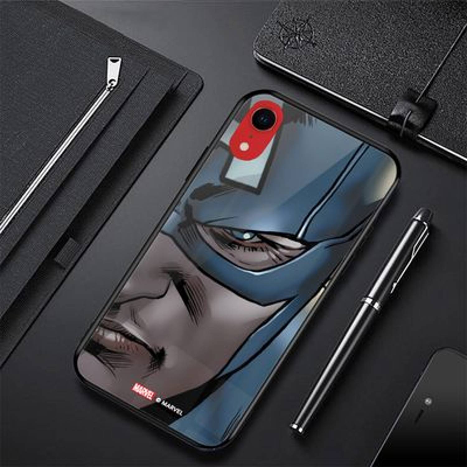 Marvel Captain America's Half Profile Face iPhone XR Cover Marvel Captain America's Half Profile Face iPhone XR Cover