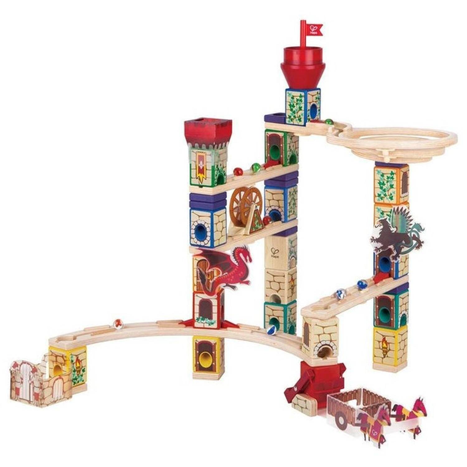 هيب 6943478018396 Quadrilla Medieval Quest Marble Run لعبة هيب 6943478018396 Quadrilla Medieval Quest Marble Run لعبة