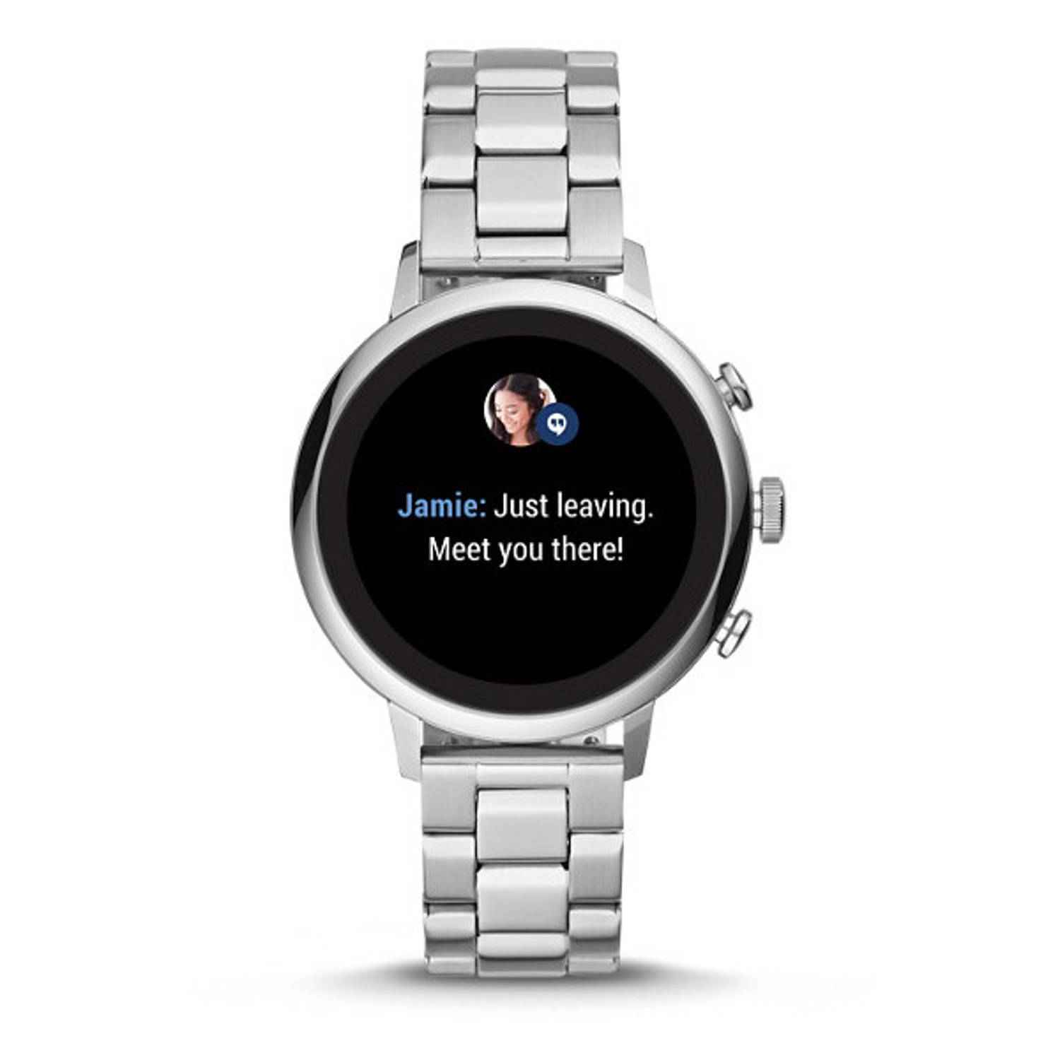 Fossil Venture HR Gen4 Stainless Steel Smart Watch Women Fossil Venture HR Gen4 Stainless Steel Smart Watch Women