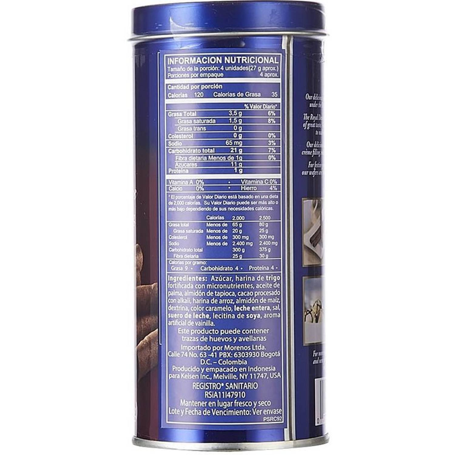 Royal Dansk Choc Wafer 100gm Pack of 12 Royal Dansk Choc Wafer 100gm Pack of 12