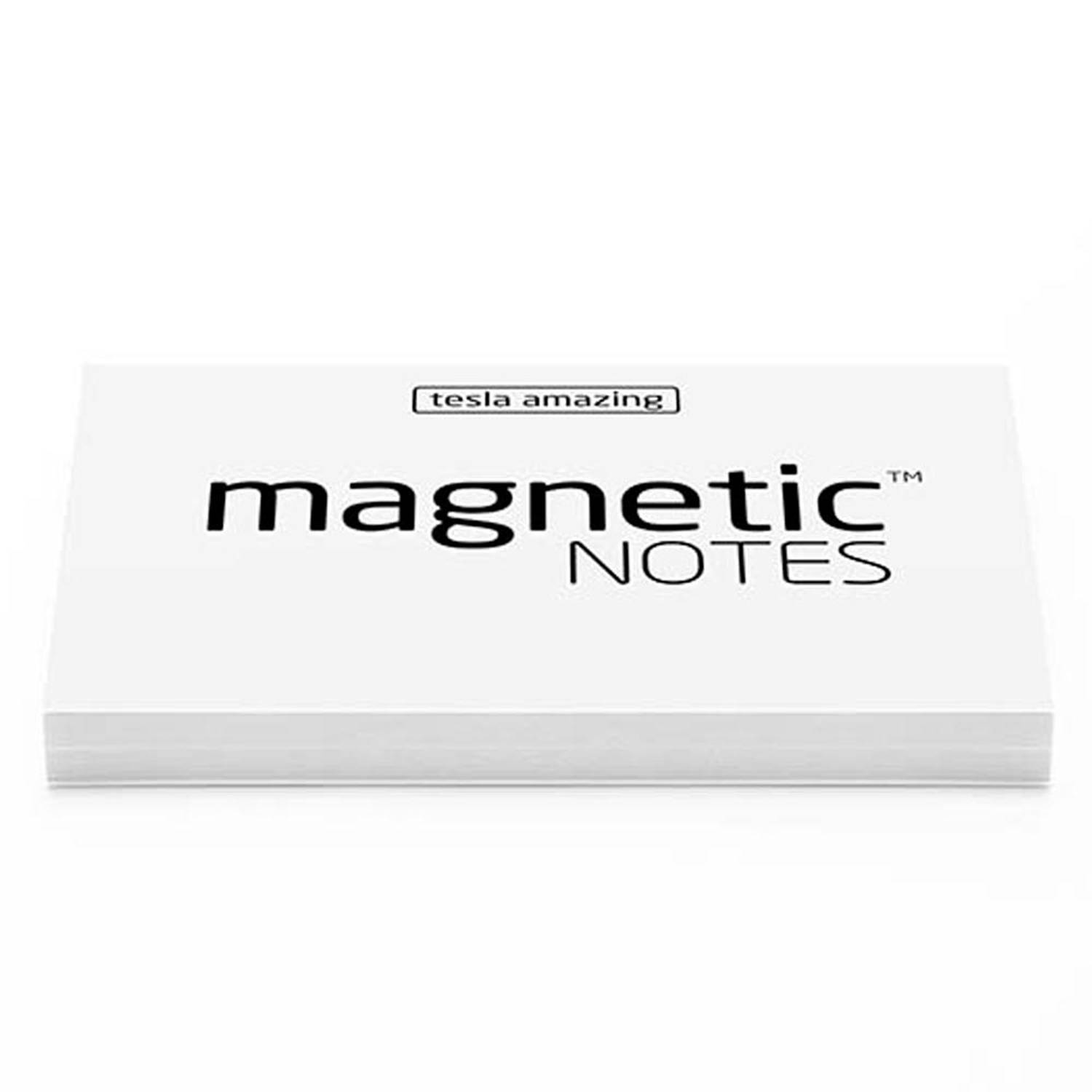 Tesla Amazing | Magnetic Notes White -small Tesla Amazing | Magnetic Notes White -small